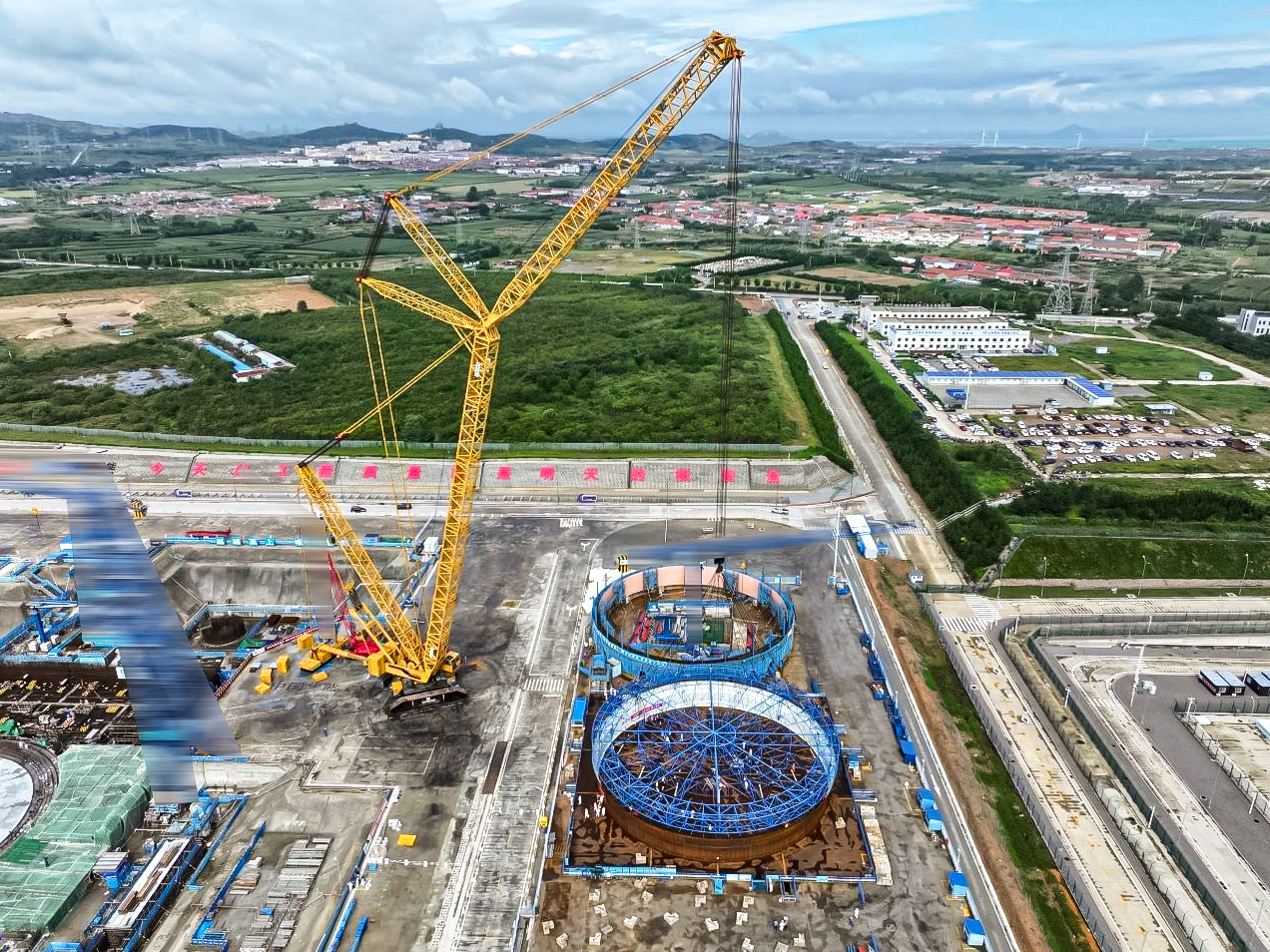 突破極限,！XGC28000助力大型核電廠項(xiàng)目建設(shè)